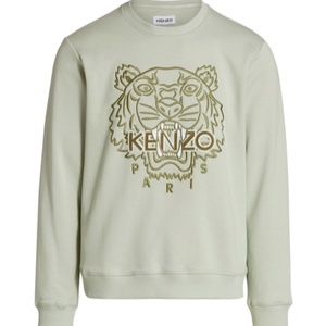 KENZO Green Classic Tiger Sweatshirt